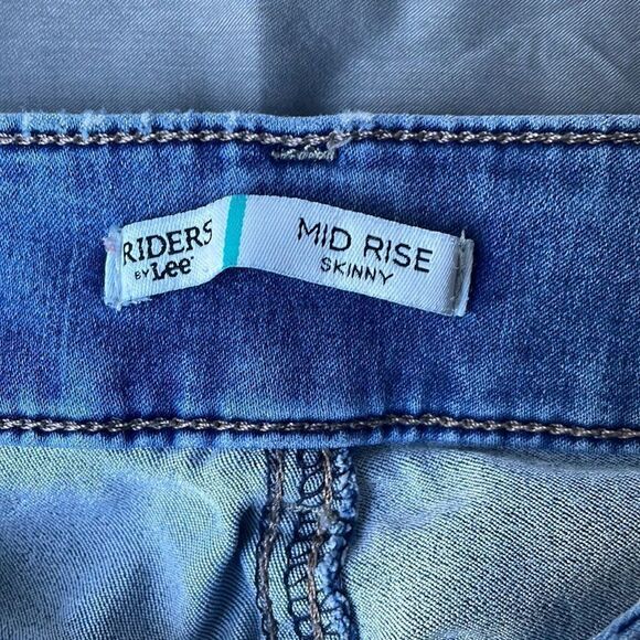 Riders by Lee midrise skinny jeans stretchy set women’s size 10 - Picture 4 of 9